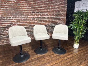 Delivery Available Costco gray swivel bar stools chairs retails 480