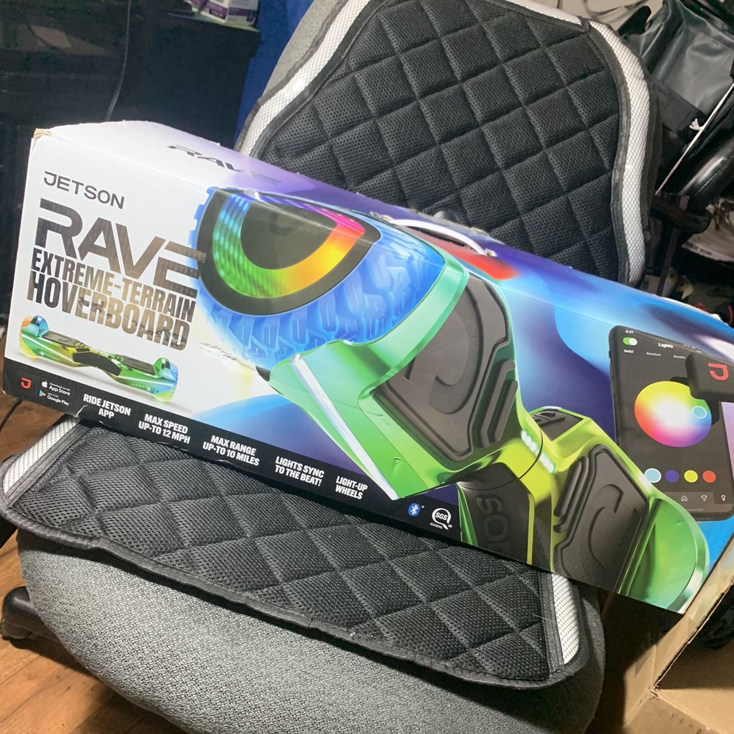 Jetson rave hoverboard app sale