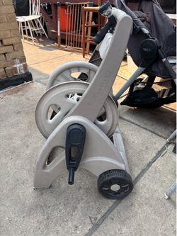 Hose Reel Cart Mobile Garden Hose Organizer
