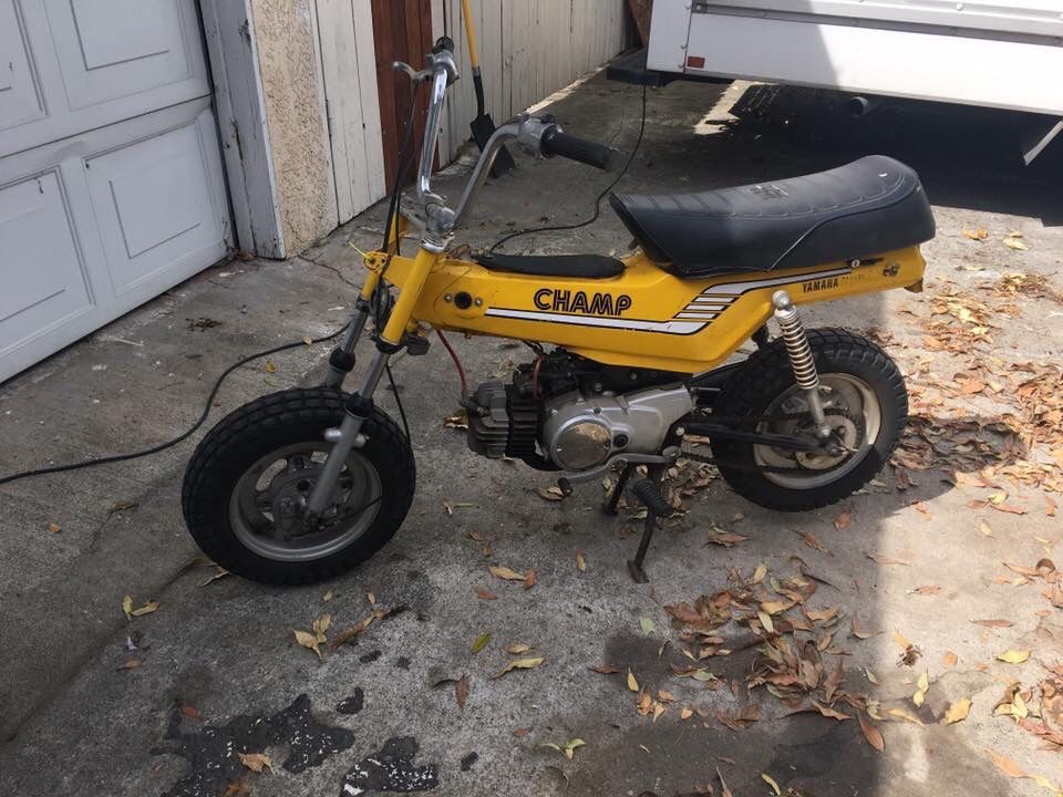 Yamaha Champ. Made for one year. 80cc 2stroke