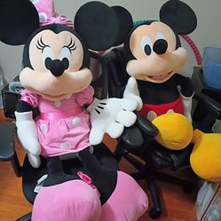 Mickey & Minnie Mouse Plush