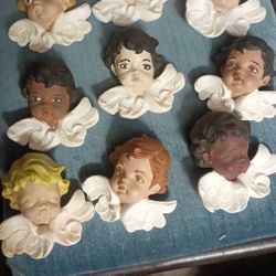 Vintage Ceramic Cherubs