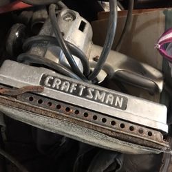 Vintage craftsman Duel Motion Sander