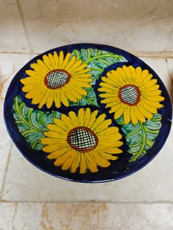 Hand Painted Plates Decorative