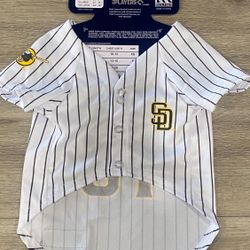 SD Padres Pets First MLBPA Dog Jersey machado Medium New
