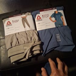 REEBOK XL BIEGE COLOR SCRUB PANT