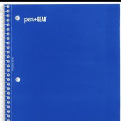 Pen + Gear 1-Subject Notebook WIDE-RULED 70 Sheets PERFORATED SHEETS 3-pack