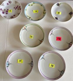 Vintage Bread Plates