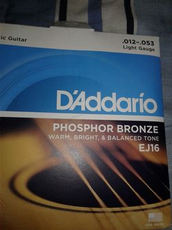D'Addario Guitar String