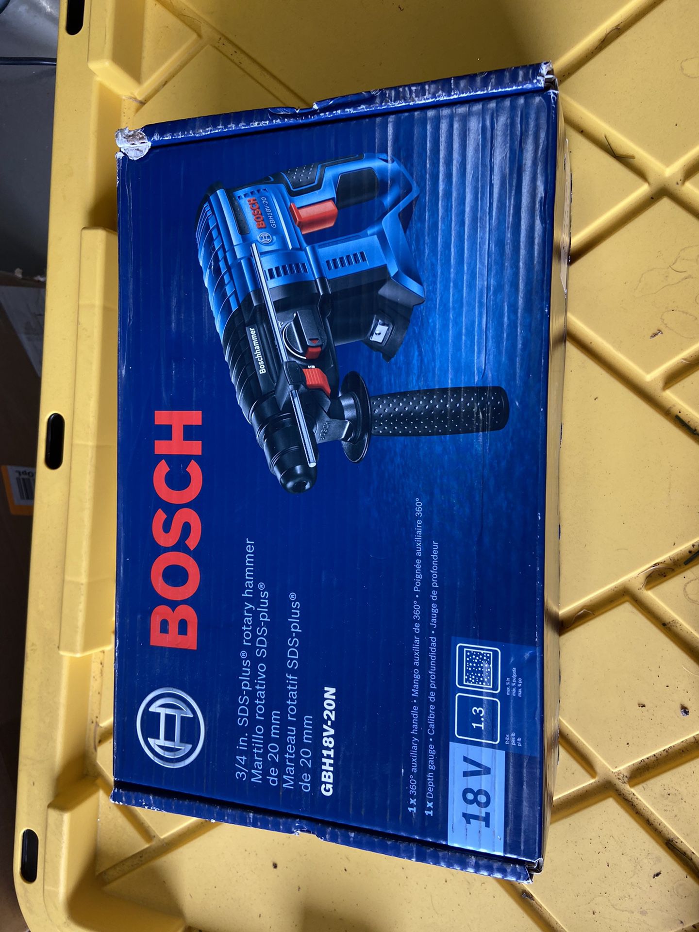 Bosch 18v Rotary Hammer Tool 