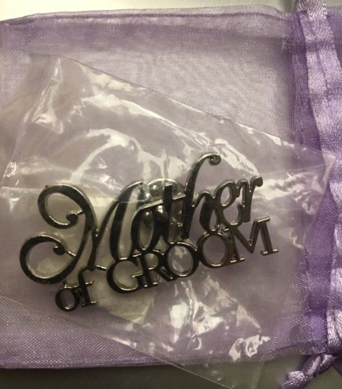 Mother of Groom Pin New!