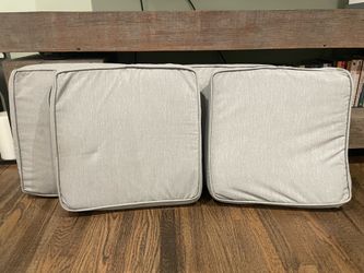 Outdoor chair cushions