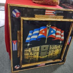 Cuba Y Puerto Rico Dominoes Table 