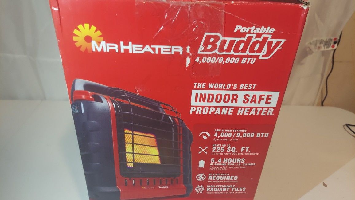 Mr. Heater Portable Buddy 9,000 BTU Propane Radiant Space Heater – MH9BX – New