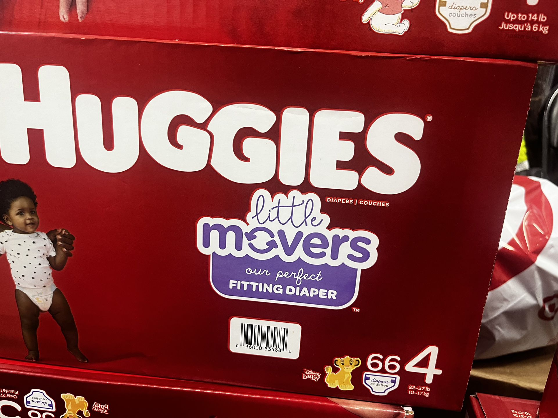 Huggies 2 Boxes Size 4 