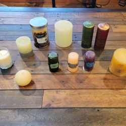 Large Candle Lot - 11