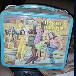 Old Charlie's Angels Lunchbox with thermos 