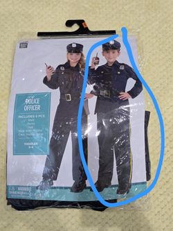 Police Officer Toddler Costume.