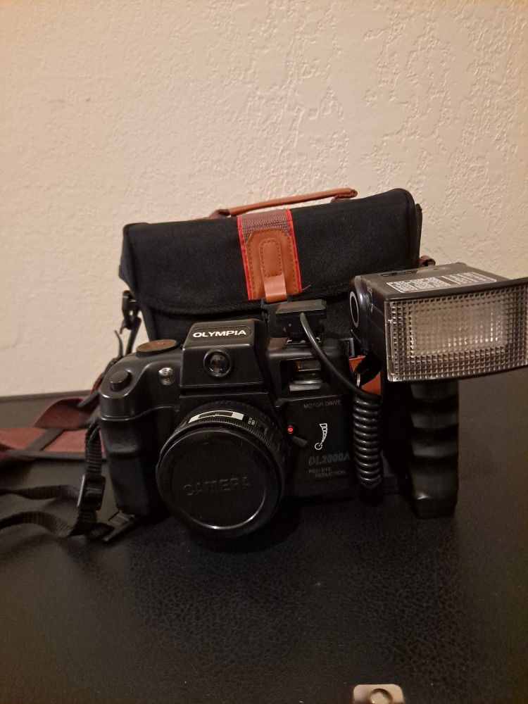 Olympia Camera And Case 