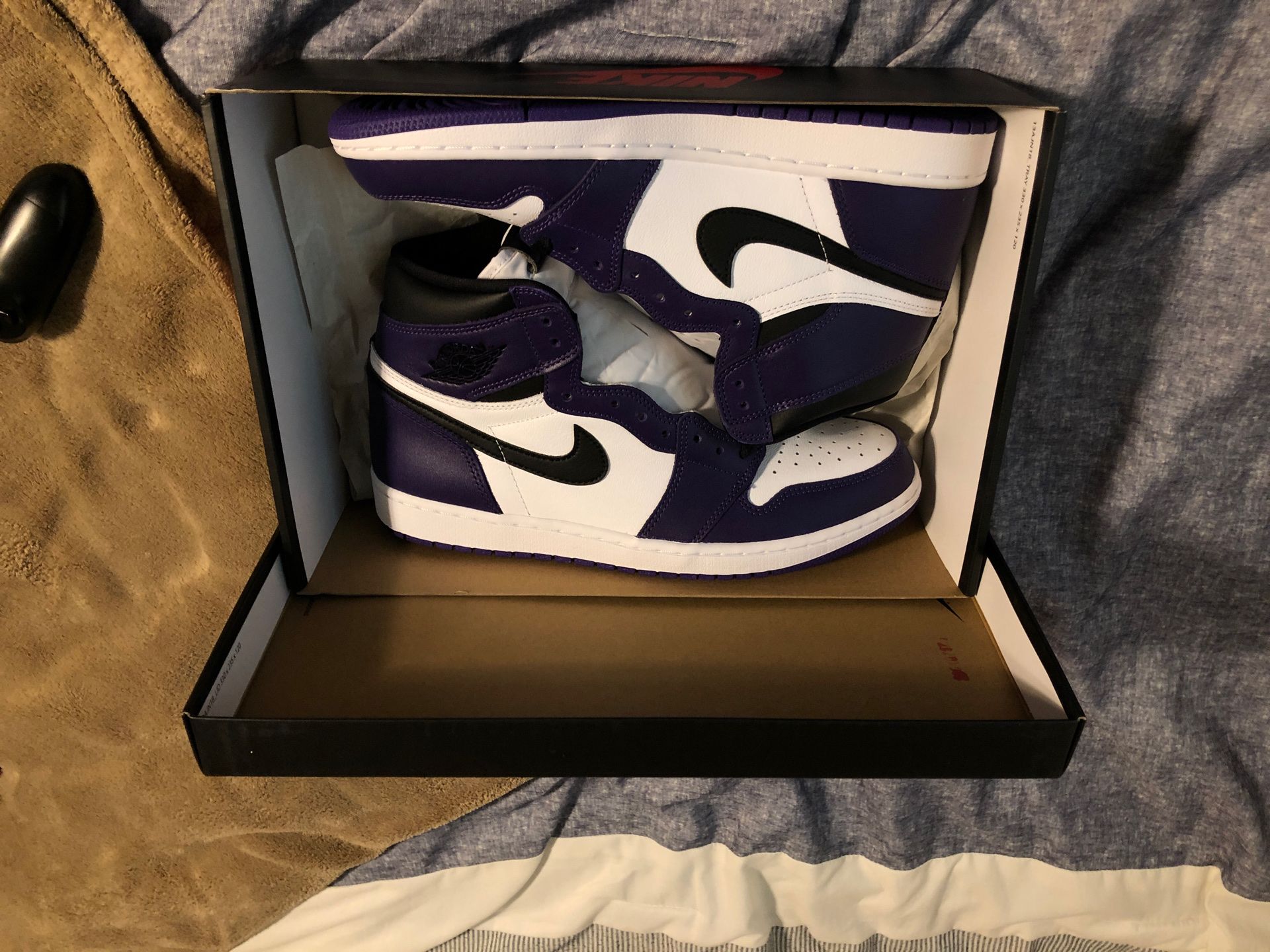 Nike Air Jordan 1 Court Purple