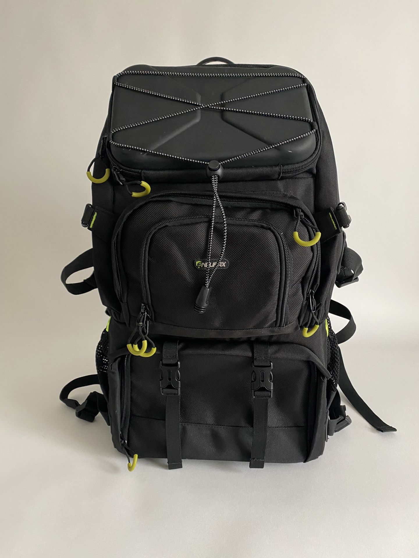 Large Black Camera Backpack