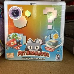 Pet Simulator Lucky Block Playset Exclusive DLC Series 2