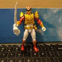 4" Bandai Red Power Ranger  
