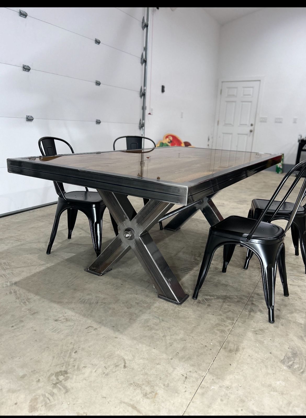 Homemade Fully Custom Epoxy Resin Table. Fully Customized to fit your dining room!