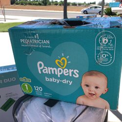Pampers Baby Drip 120 Diapers Couches