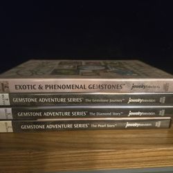 4 Jewelry CD'S  Gemstone Lovers.  ( JTV )