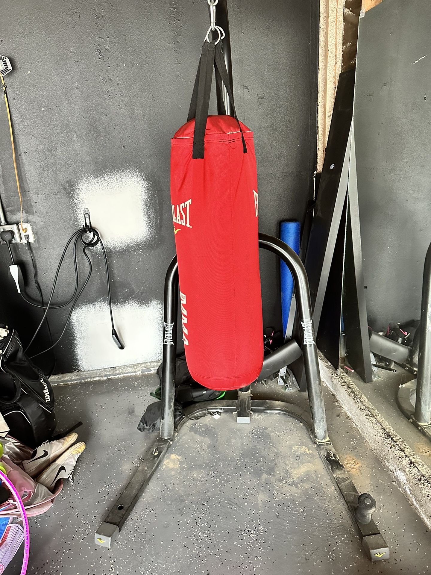 Punching Bag With Stand And gloves 