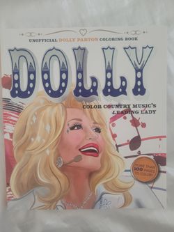 Unofficial Dolly Parton Coloring Book