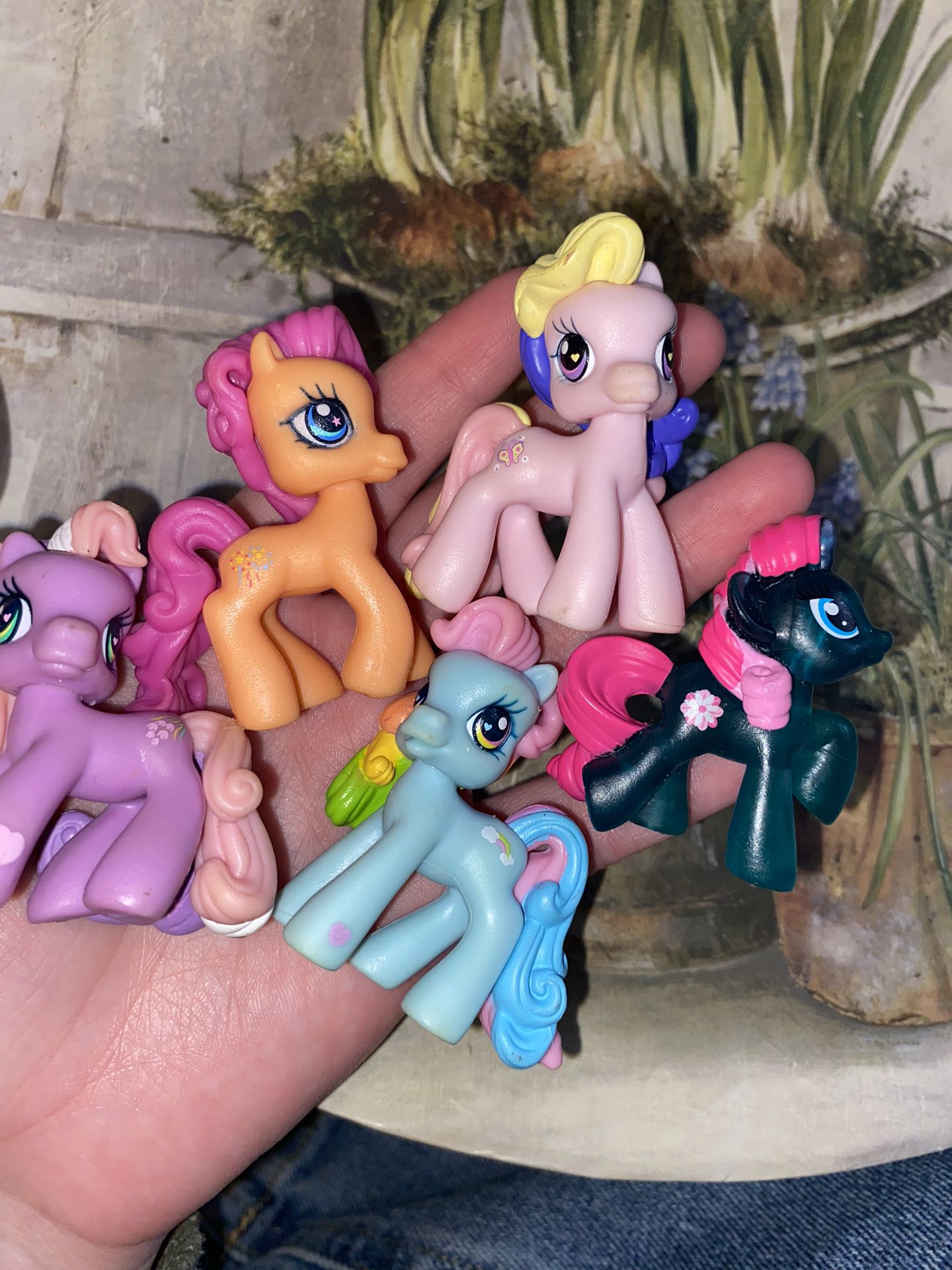 my little pony mini figurines