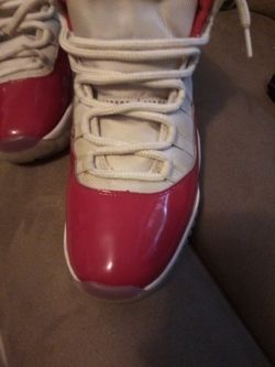 Men Authentic Jordan 11 Retro Cherry For Sale....