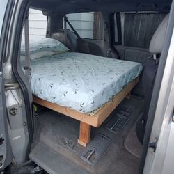Honda Odyssey camper van Bed
