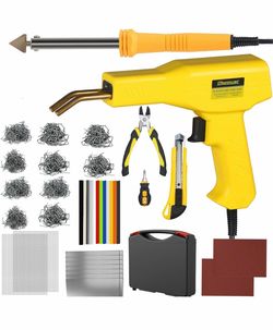 Soldador de Plástico, Kit de Soldadura de Plástico 2 en 1, Kit de Reparación de Plástico de SONNLER con 1000PCS de Grapadora Caliente para Reparación 