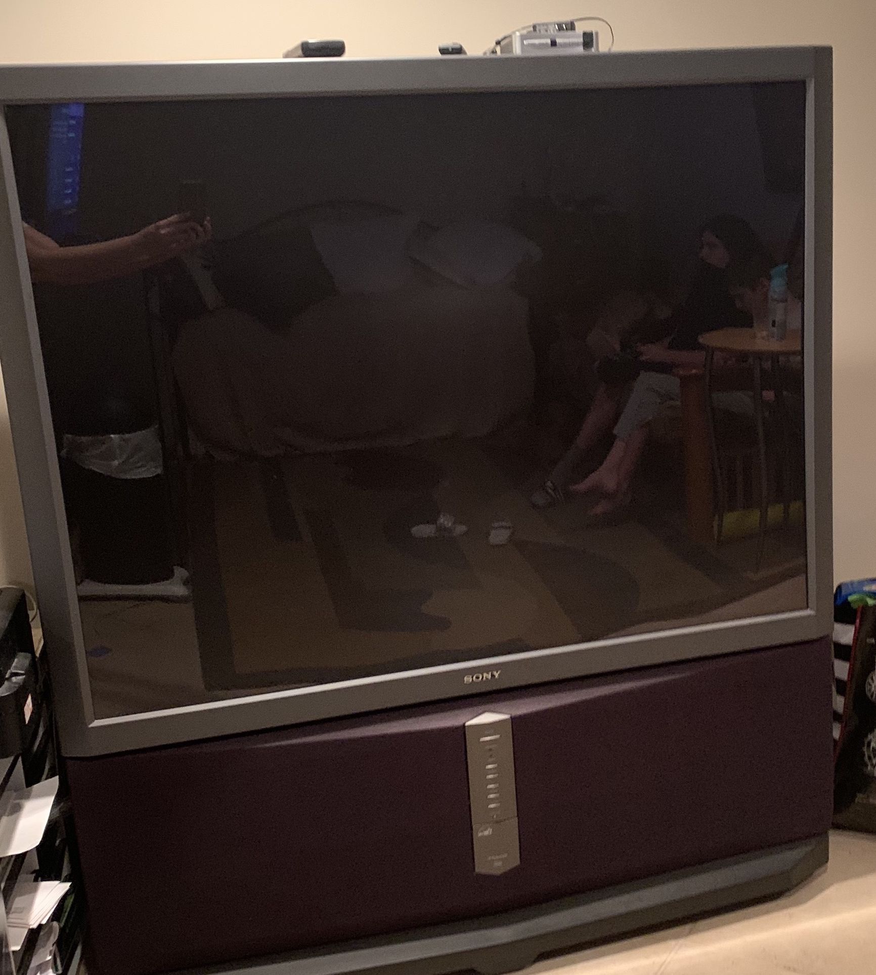 Sony 60” Rear Projection TV-FREE