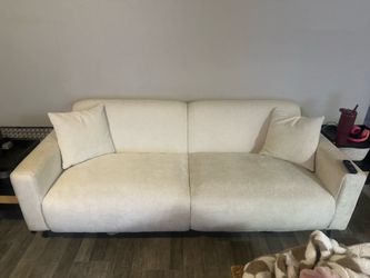 white couch