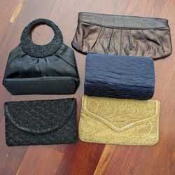 Collection of evening purses