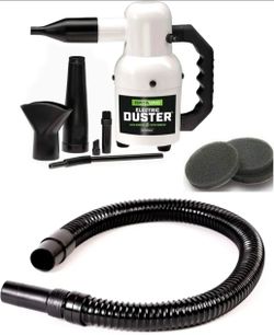 METROVAC ED500 Deluxe Electronics and Computer Duster/Cleaner Package - Includes 20 Inch Extension Hose, Accessories, and 3 Extra Filters