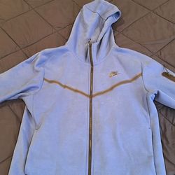 Blue nike tech jacket