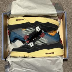 Jordan 4s Union Noir