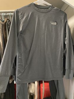 The North Face Long Sleeve Thermal Set Grey