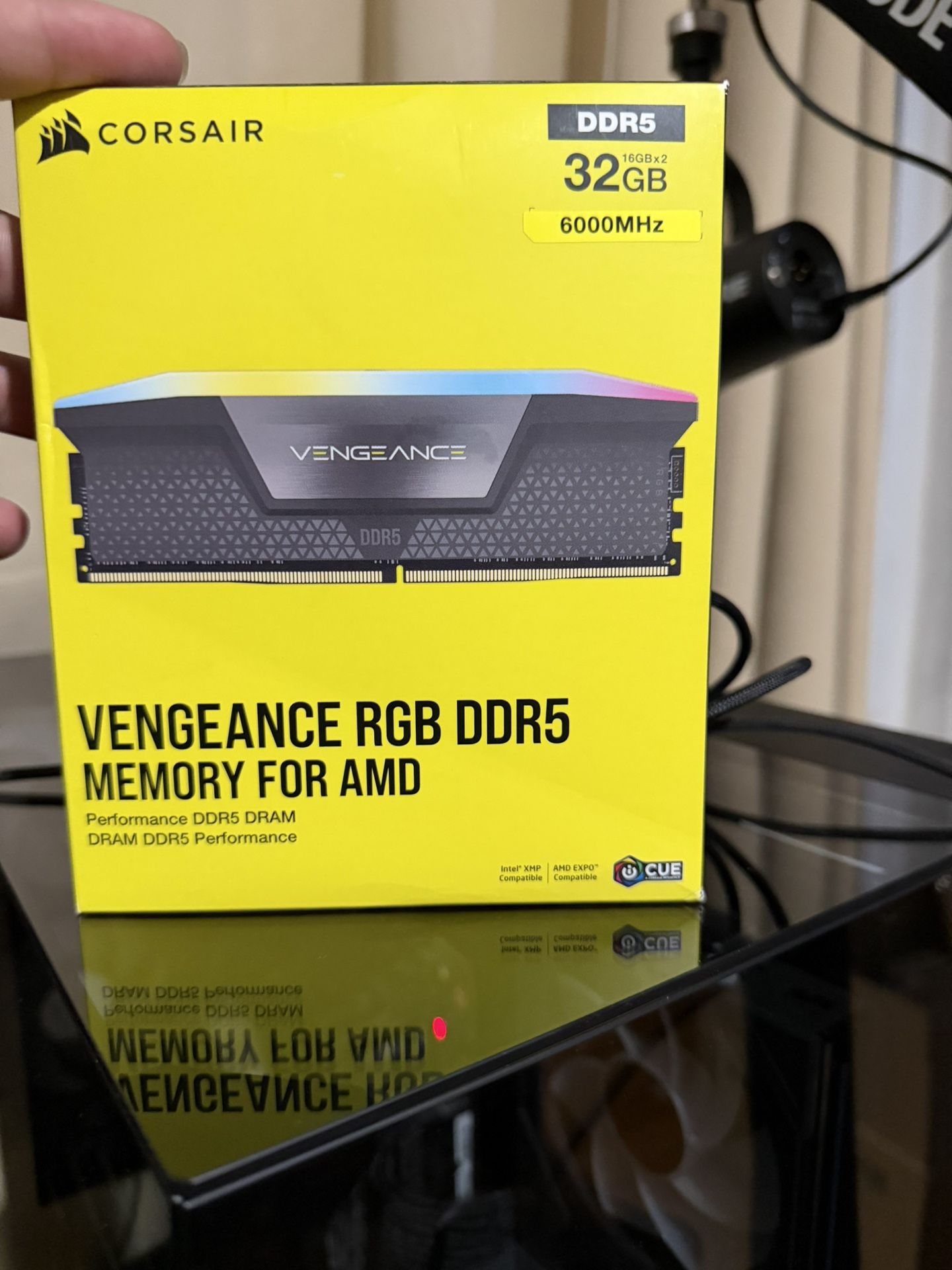 Corsair DDR5 32GB (2x16GB) 6000MHz CL28 RAM – Used