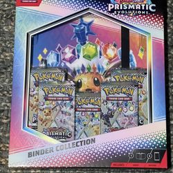 Pokemon Prismatic Binder Collection New 