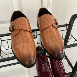 Men's Faux Leather Dress  Shoes Size CM 45 ( Size 11 To 11.5 USA) 