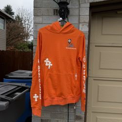 Orange ChromeHearts Hoodie