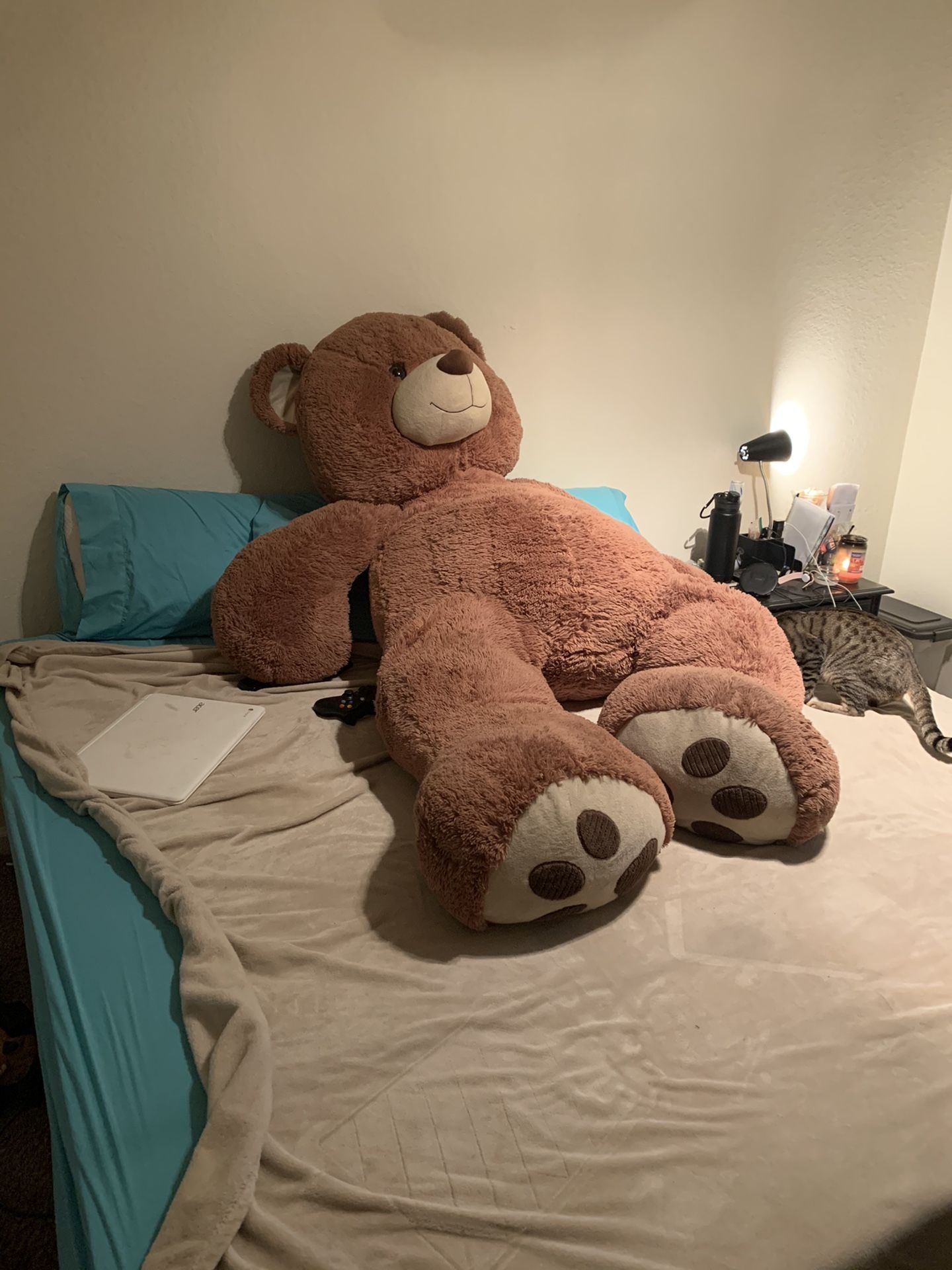 Giant stuffed bear