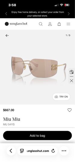 Miu Miu sunglasses