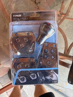 replacement pedals and shifter nob